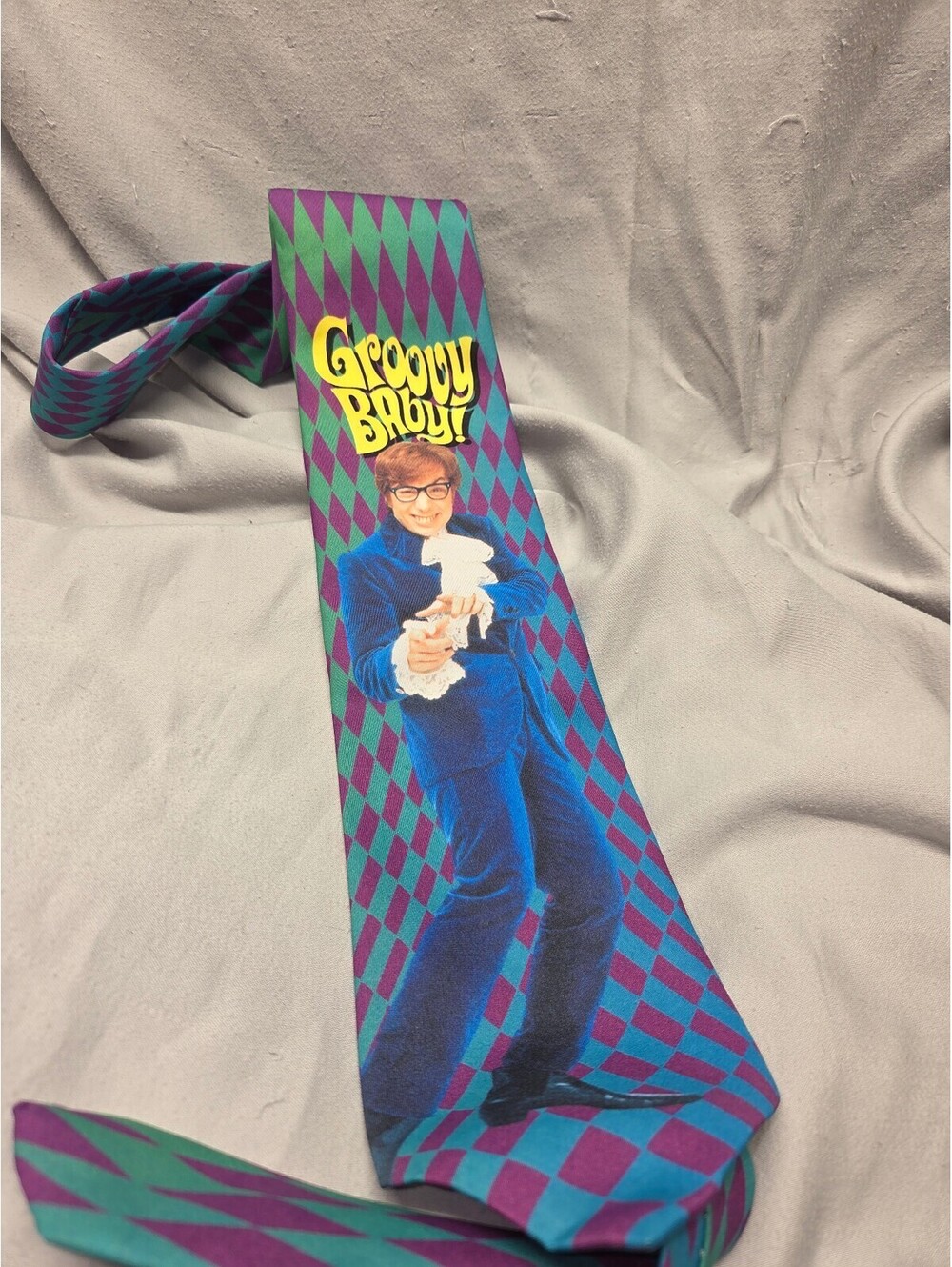 Austin Powers Groovy Baby Novelty Tie